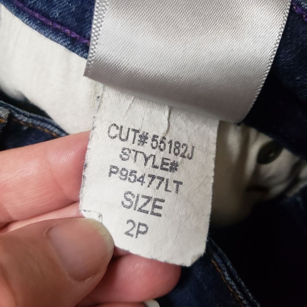 NYDJ Straight Jeans. Not Your Daughter’s Jeans 2P - lift tuck technology - Picture 12 of 13